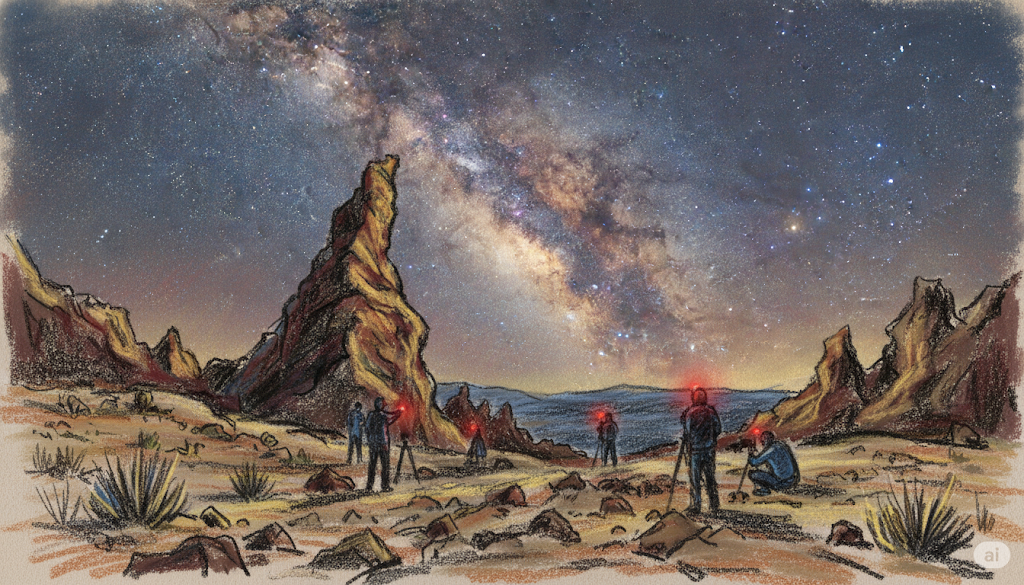 Iniciación a la Astrofotografía - Aprende a capturar la Vía Láctea desde el Mirador de Sámara. Trae tu trípode.